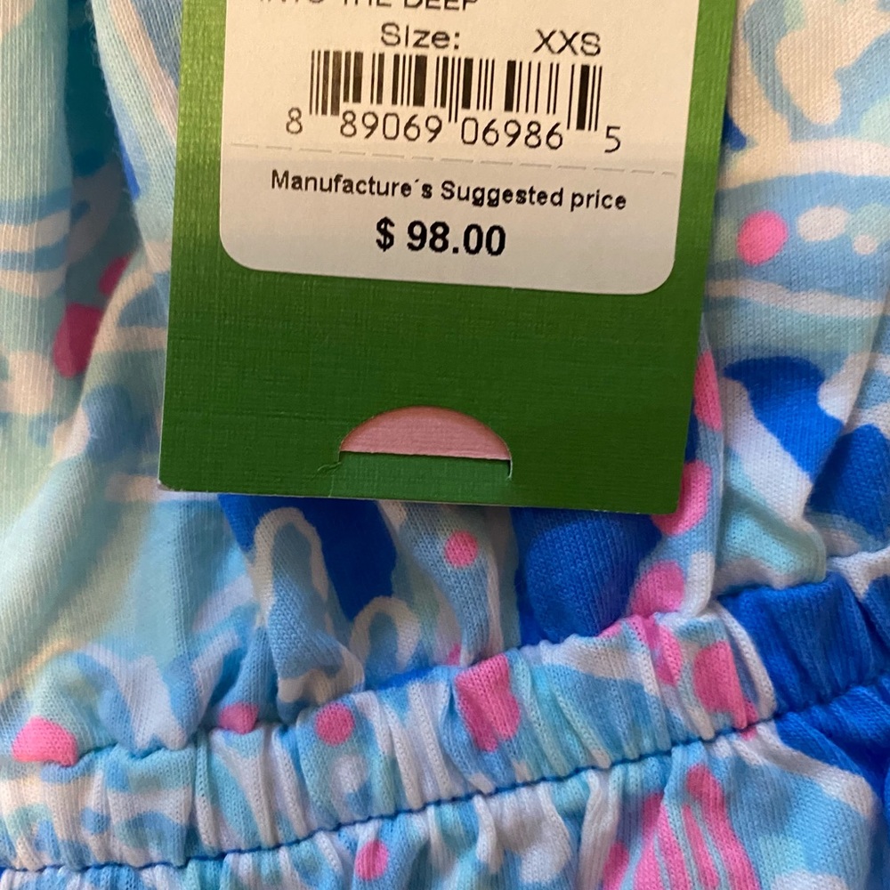 New Lilly Pulitzer Strapless Sundress - Picture 4 of 5